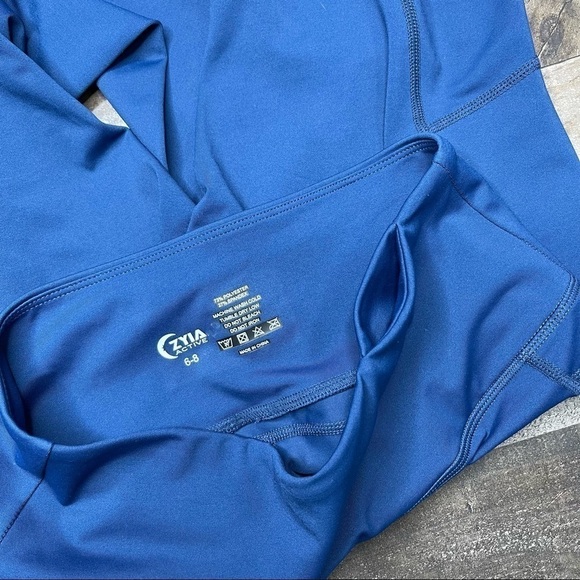 NWOT Zyia Active Crop Pant Legging size 6-8 - Picture 10 of 12